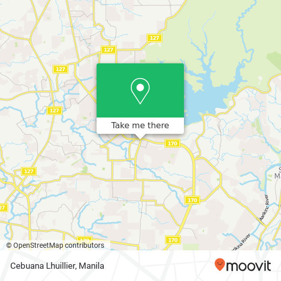 Cebuana Lhuillier map