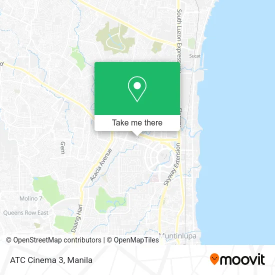 ATC Cinema 3 map