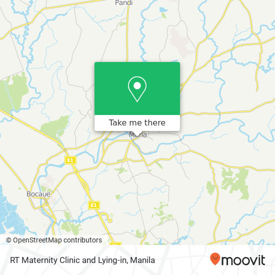 RT Maternity Clinic and Lying-in map