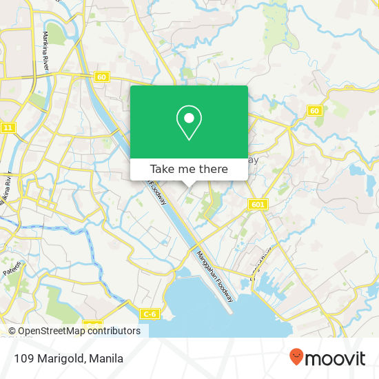 109 Marigold map
