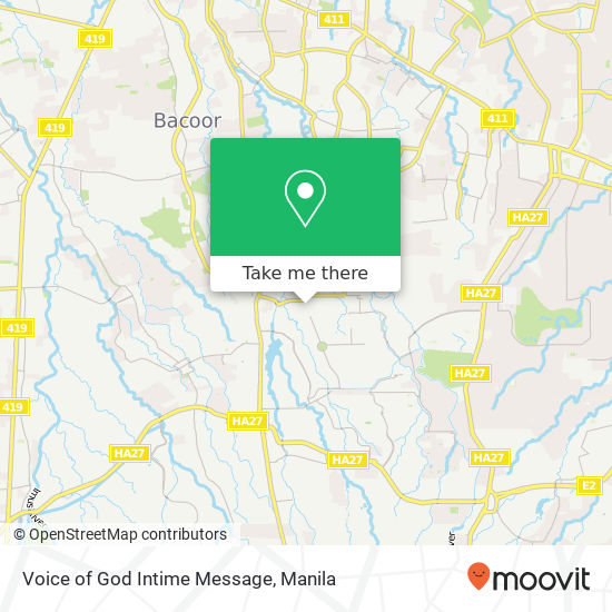 Voice of God Intime Message map