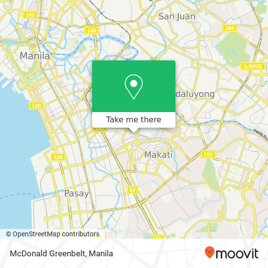 McDonald Greenbelt map