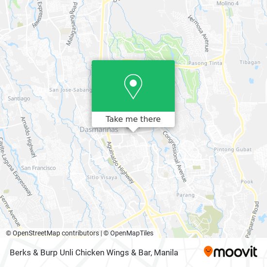 Berks & Burp Unli Chicken Wings & Bar map