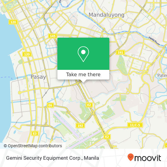 Gemini Security Equipment Corp. map