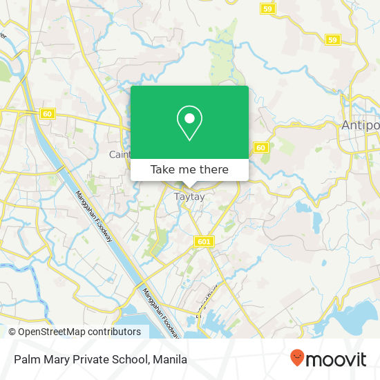 Palm Mary Private School map