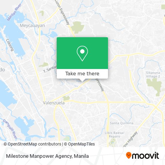 Milestone Manpower Agency map