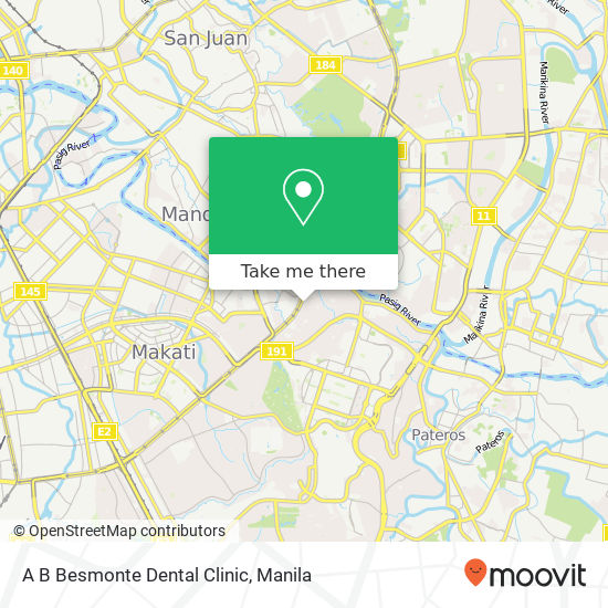 A B Besmonte Dental Clinic map