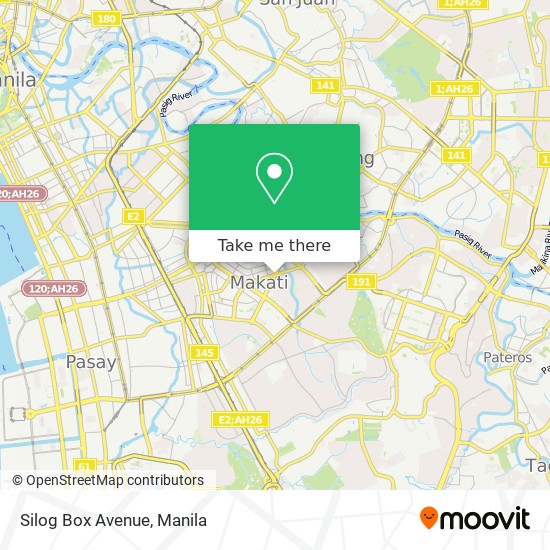 Silog Box Avenue map