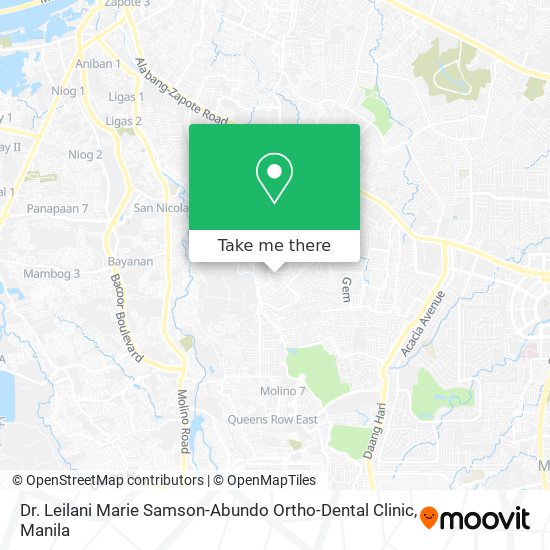 Dr. Leilani Marie Samson-Abundo Ortho-Dental Clinic map