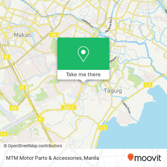 MTM Motor Parts & Accessories map