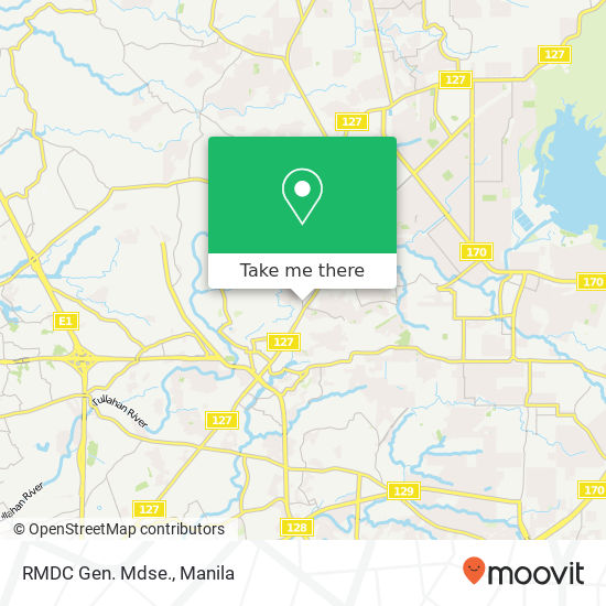 RMDC Gen. Mdse. map