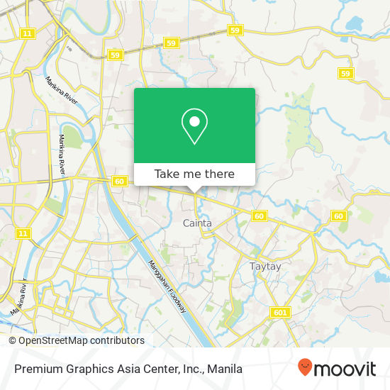 Premium Graphics Asia Center, Inc. map