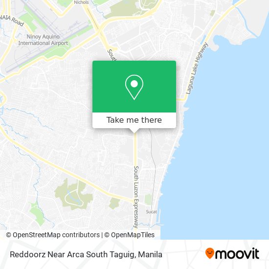 Reddoorz Near Arca South Taguig map