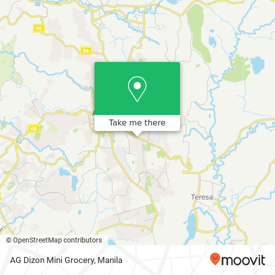 AG Dizon Mini Grocery map