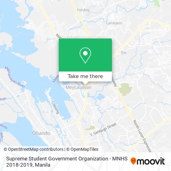 Supreme Student Government Organization - MNHS 2018-2019 map