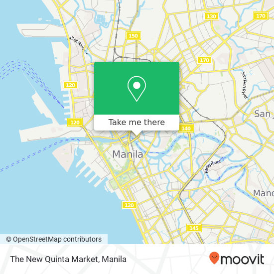 The New Quinta Market map