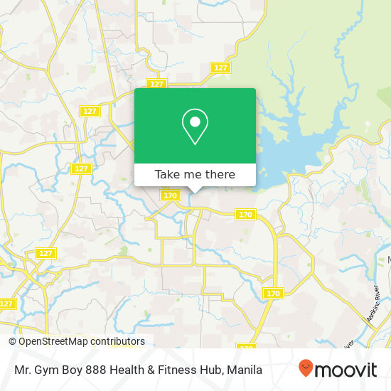 Mr. Gym Boy 888 Health & Fitness Hub map