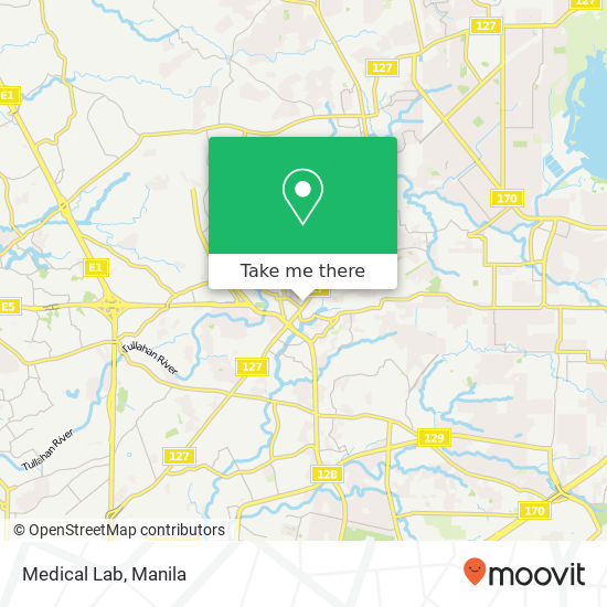 Medical Lab map