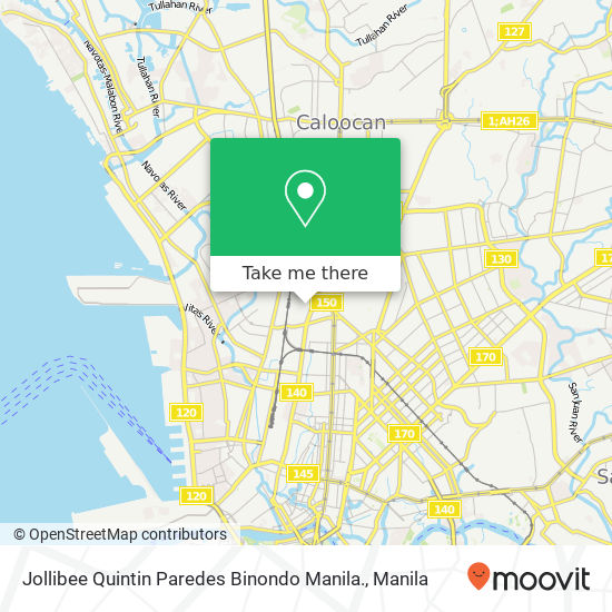 Jollibee Quintin Paredes Binondo Manila. map