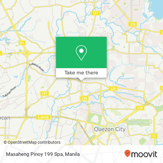 Masaheng Pinoy 199 Spa map