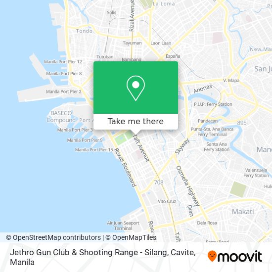 Jethro Gun Club & Shooting Range - Silang, Cavite map