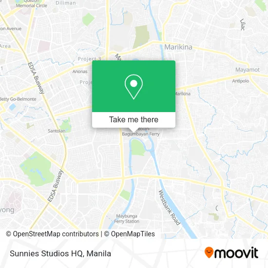Sunnies Studios HQ map
