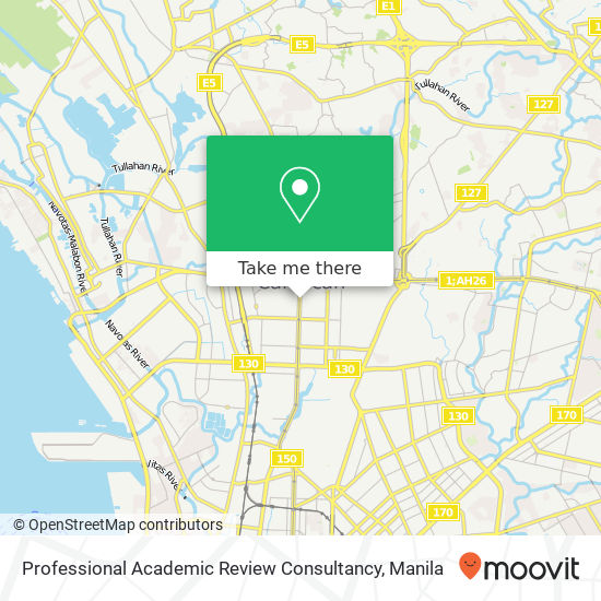 Professional Academic Review Consultancy map
