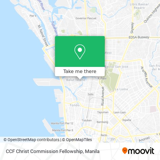 CCF Christ Commission Fellowship map