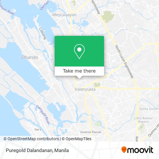 Puregold Dalandanan map