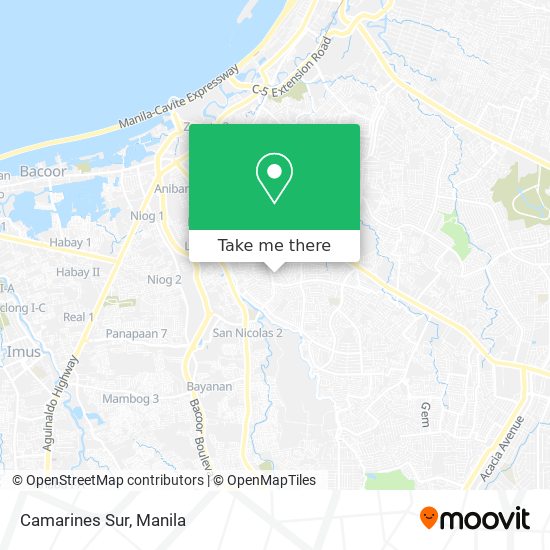 Camarines Sur map