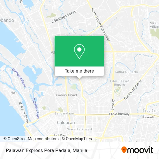 Palawan Express Pera Padala map