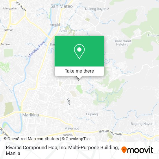 Rivaras Compound Hoa, Inc. Multi-Purpose Building map