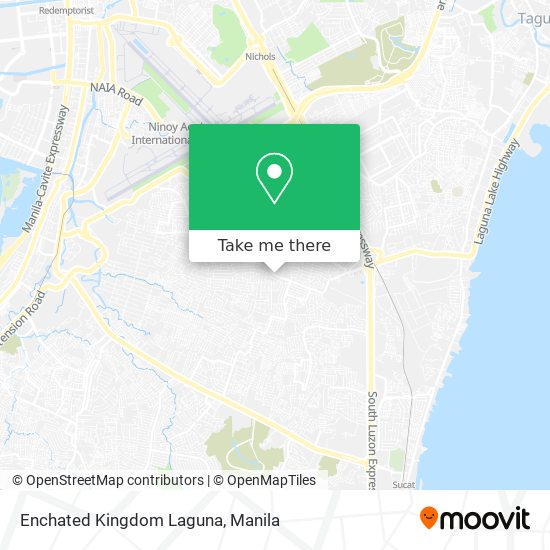 Enchated Kingdom Laguna map