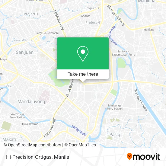Hi-Precision-Ortigas map