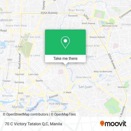 70 C Victory Tatalon Q,C map