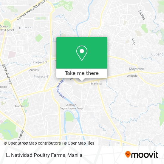 L. Natividad Poultry Farms map