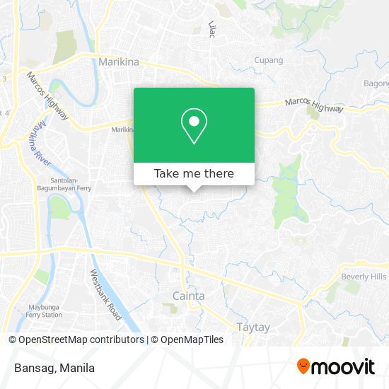 Bansag map