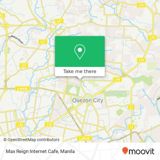 Max Reign Internet Cafe map