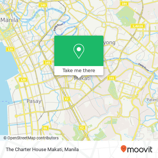 The Charter House Makati map