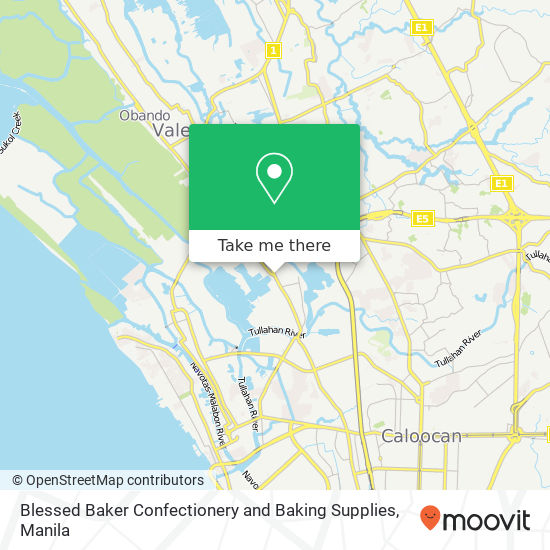 Blessed Baker Confectionery and Baking Supplies map