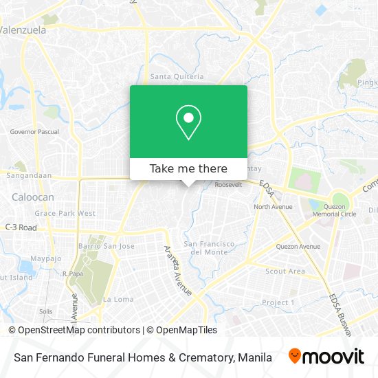 San Fernando Funeral Homes & Crematory map