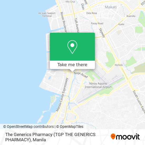 The Generics Pharmacy (TGP THE GENERICS PHARMACY) map