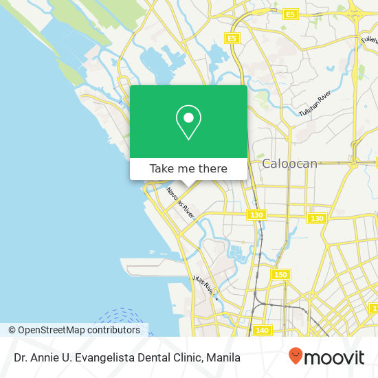 Dr. Annie U. Evangelista Dental Clinic map
