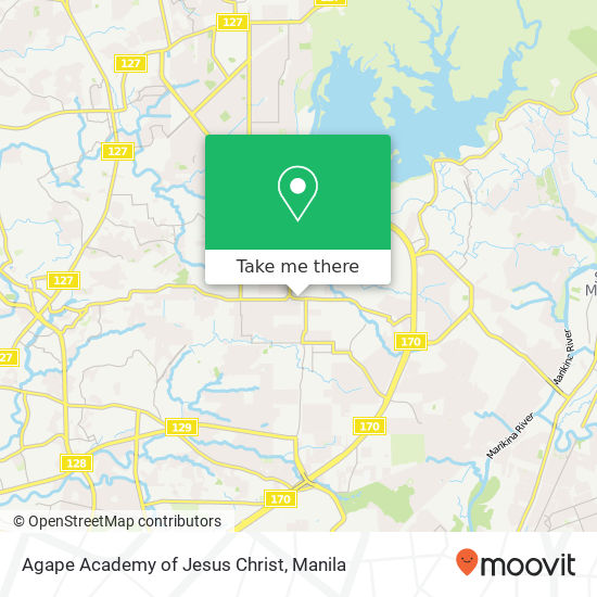 Agape Academy of Jesus Christ map