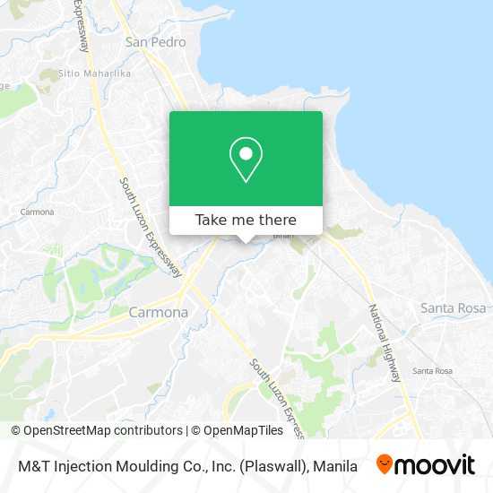 M&T Injection Moulding Co., Inc. (Plaswall) map