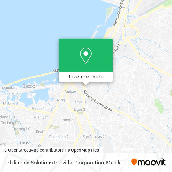 Philippine Solutions Provider Corporation map