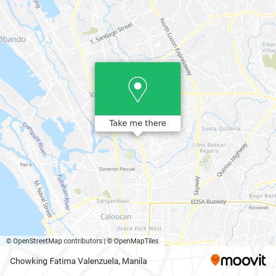 Chowking Fatima Valenzuela map