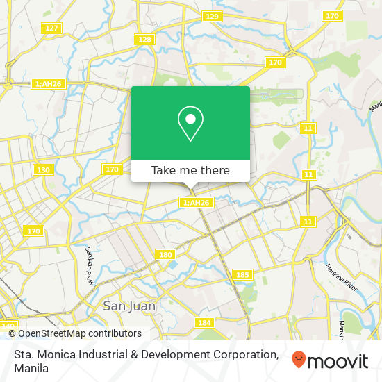 Sta. Monica Industrial & Development Corporation map