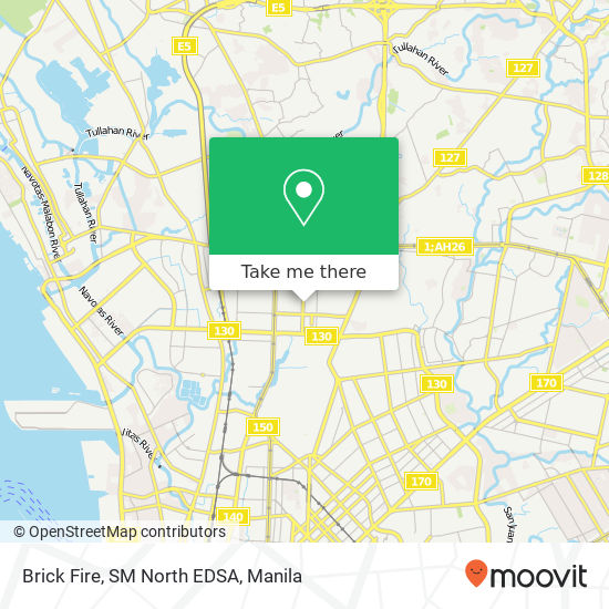 Brick Fire, SM North EDSA map