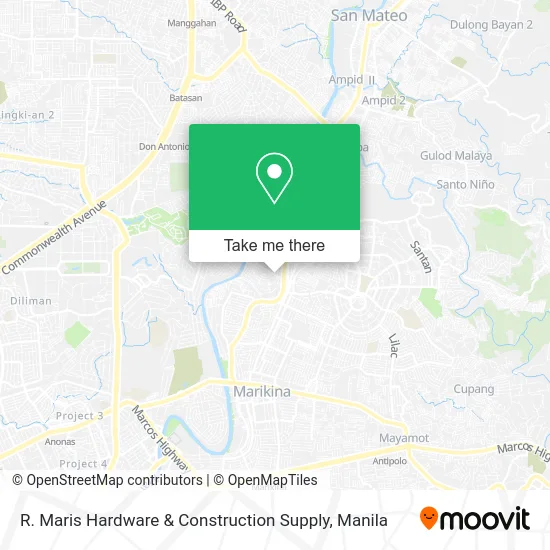 R. Maris Hardware & Construction Supply map